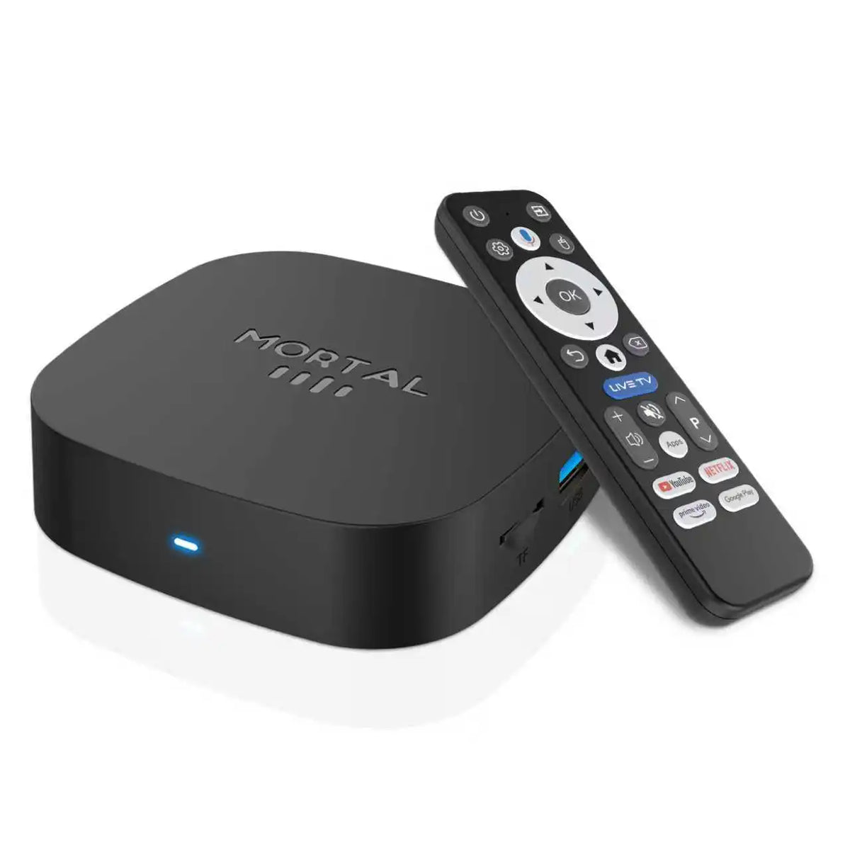Boîtier TV intelligent 2026 Mortal T1+ Android 16 pour Home Cinéma, compatible RK3518, Bluetooth 5.4, Google Assistant, lecteur de streaming, WiFi 6