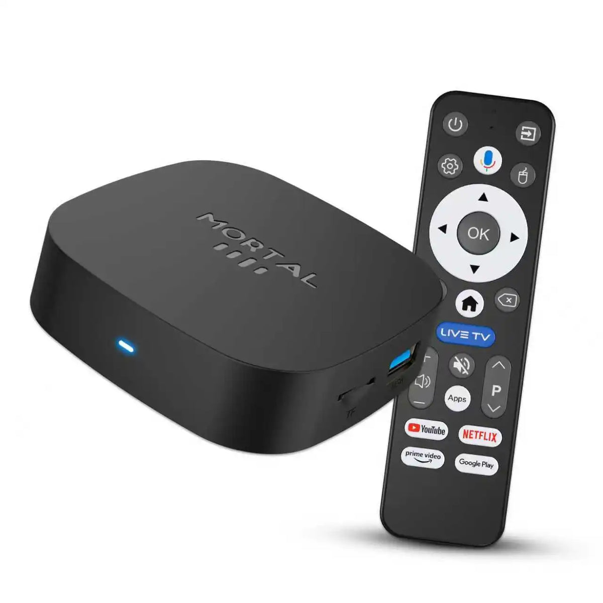 Boîtier TV intelligent 2026 Mortal T1+ Android 16 pour Home Cinéma, compatible RK3518, Bluetooth 5.4, Google Assistant, lecteur de streaming, WiFi 6
